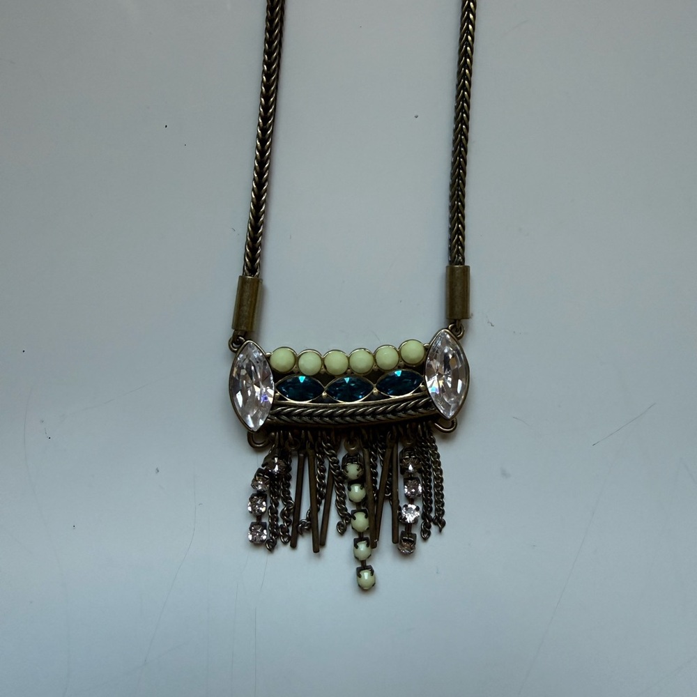 Silpada Neon Fringe Necklace